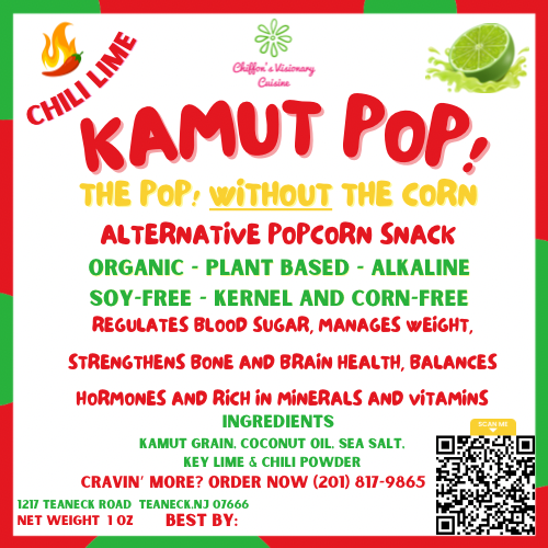 NEW FLAVOR - Kamut Pop! - Chili Lime - 1oz